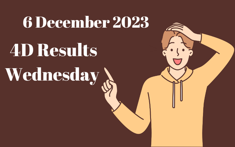 4D Results Wednesday 20 December 2023, 6.30 pm Singapore Pools Live Results
