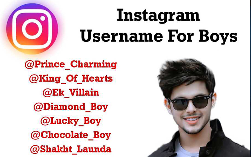 attitude names for instagram for boy